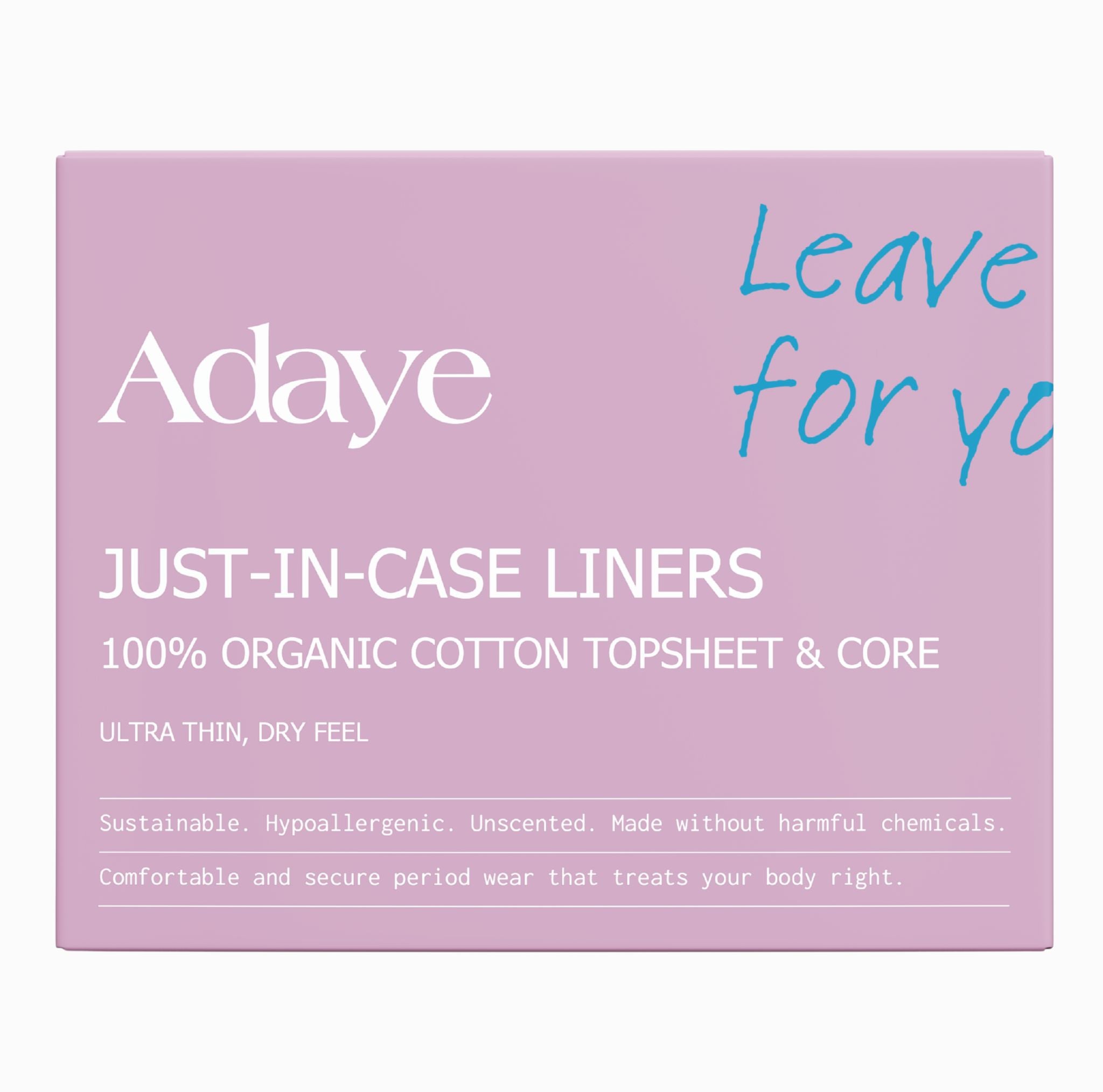 Adaye Organic Sustainable Liners